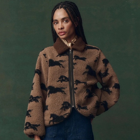THE GREAT. Jackets & Blazers - THE GREAT. Pasture Jacket Hickory Brown